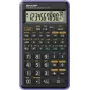 Sharp EL-501T vedecká kalkulačka, 10-miestny LCD, 131 funkcií, vreckový formát, čierna SH-EL501TBVL