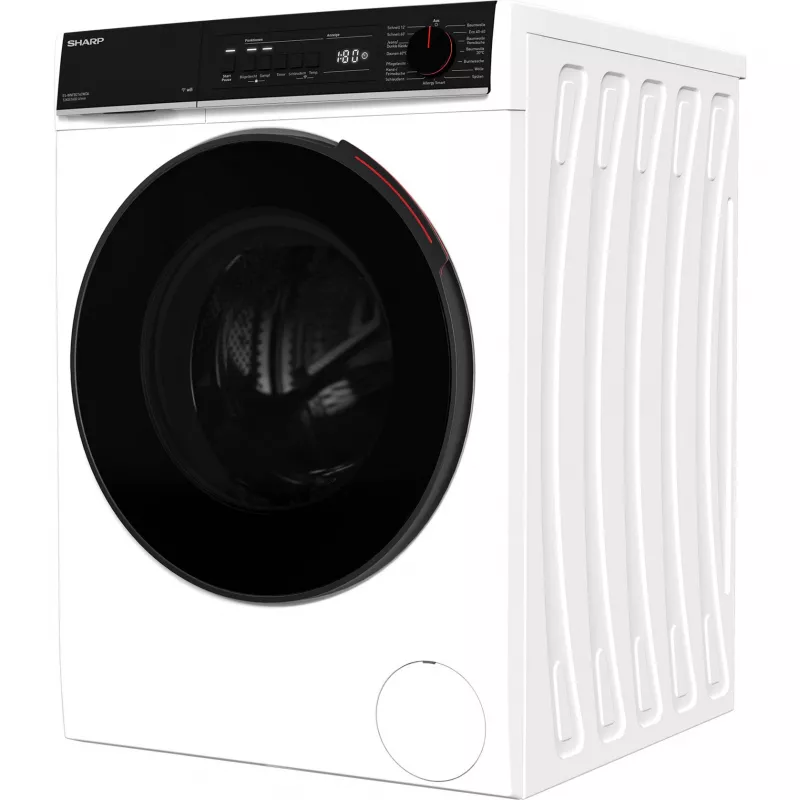SHARP ES-WNFB214CWDA-DE práčka s predným plnením, 10 kg, 1400 ot/min, biela, Wi-Fi, Advanced Inverter Motor