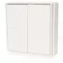 Shelly Blu ZB Wall Switch 4 smart bezdrôtový 4-tlačidlový nástenný vypínač, Zigbee & Bluetooth, na batérie, biely Shelly_B_ZB_WS_4_SA