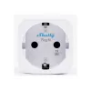 Shelly Plug M Gen3 White balenie 2 ks – smart zásuvka s meraním energie, 13A, Wi-Fi & Bluetooth (Type F)
