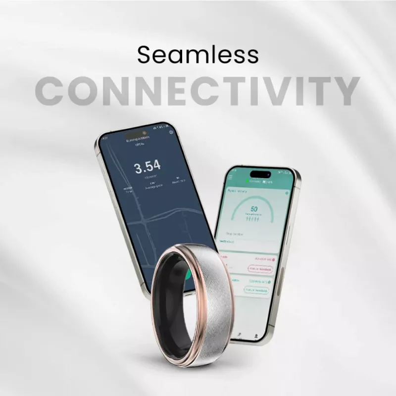 Inteligentný prsteň HiFuture Ring2, veľkosť 7 (56 mm), ružové zlato