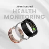 Inteligentný prsteň HiFuture Ring2, veľkosť 12 (68 mm), titánovo strieborná