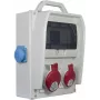 SHIELD R-BOX 300R 9S 9U nástenná skriňa čierna 600x460x300 mm