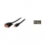 SHIVERPEAKS BASIC-S HDMI na DVI-D-24+1 kábel, 1,0 m, pozlátený, čierny BS77480