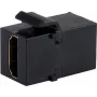 SHIVERPEAKS BS08-10052 Keystone HDMI 2.1 spojka konektor samica na konektor samica 8K 48Gbps čierna