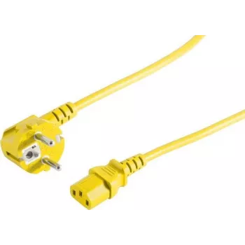 SHIVERPEAKS BS09-05182 žltý 1,8m CEE 7/7 na IEC C13 napájací kábel