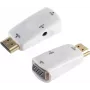 SHIVERPEAKS BS10-01001 HDMI na VGA + 3,5 mm audio aktívny konvertor, 1080p, čierny