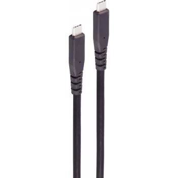 SHIVERPEAKS BS13-57045 USB-C-na-USB-C kábel 3.2 Gen 2x2 20Gbps 3m TPE čierny