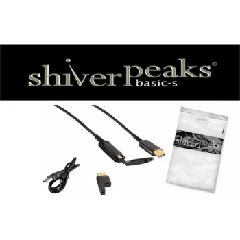 shiverpeaks BS30-021005 aktívny vysokorýchlostný HDMI kábel s Ethernetom, 100 m, typ A na Micro HDMI, čierny