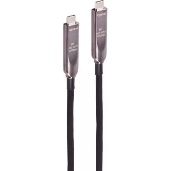 SHIVERPEAKS BS30-43085 USB-C hybridný aktívny optický kábel 15m 8K 10Gbps 60W