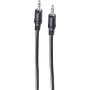 SHIVERPEAKS BS30812-0.5 3,5mm stereo audio kábel, 0,5m, čierny