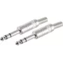 SHIVERPEAKS BS50200-2 nerezová káblová očková koncovka 6,3 mm, crimp, 0,5–1,5 mm²