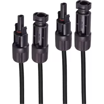 SHIVERPEAKS PV4 predlžovacia káblová sada, 4 mm², 2x 50 m, čierna, MC4 konektory BS02-32505
