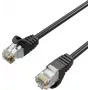ShiverPeaks RJ45 patch kábel Cat. 7 S/FTP PUR čierny 1,0 m