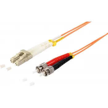 SHIVERPEAKS S-Conn 10 m LC/ST duplex multimode OM2 optický patch kábel, oranžový CO 77950