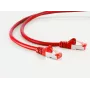 SHIVERPEAKS S/CONN maximum connectivity Cat 6A S/FTP PIMF bezhalogénový GHMT certifikovaný patch kábel, červená, 0,15 m (75711-A0.15R)