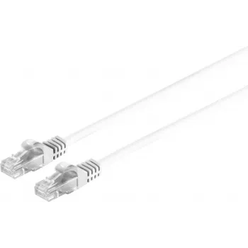 SHIVERPEAKS S/CONN maximum connectivity Cat.7 U/UTP RJ45 patch kábel, biela, 0,25 m 08-35006