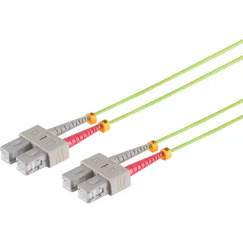 SHIVERPEAKS S/CONN maximum connectivity Optické duplexné patch kábel SC/SC 50/125µ OM5 limetkovozelená 5,0m (07-510515)