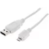 SHIVERPEAKS USB-A na Micro-USB-B kábel, 1 m, USB 2.0, čierny