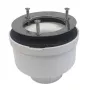 Odtok sprchovej vaničky otočný Chróm 90mm