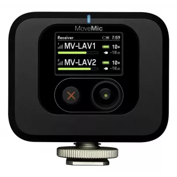 Shure MV88+W-KIT-Z6 bezdrôtový stereofónny mikrofón s prijímačom na držiak fotoaparátu