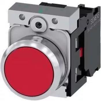 Siemens 3SU1150-0AB20-1CA0 SIRIUS ACT prepínač, 22mm, 2-polohový, 1NO, čierny