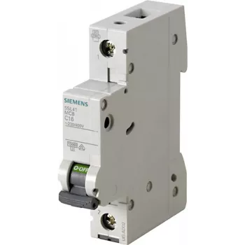Siemens 5SL4102-7 istič 1-pólový C-charakteristika 2 A 6 kA 230/400 V AC