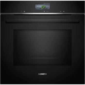 SIEMENS HM736GAB1 iQ700 vstavaná rúra s mikrovlnnou rúrou, čierna, 60 cm, Home Connect