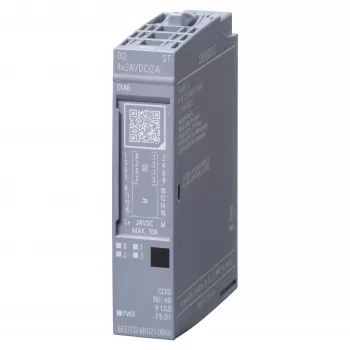 SIEMENS SIMATIC ET 200SP digitálny výstupný modul DQ 4x24VDC/2A ST (6ES7132-6BD21-0BA0)