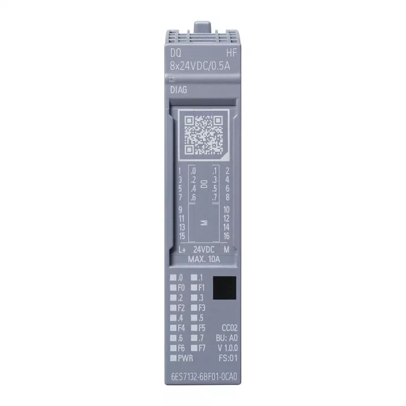 Siemens SIMATIC ET 200SP digitálny výstupný modul DQ 8x24VDC 6ES7132-6BF01-0CA0