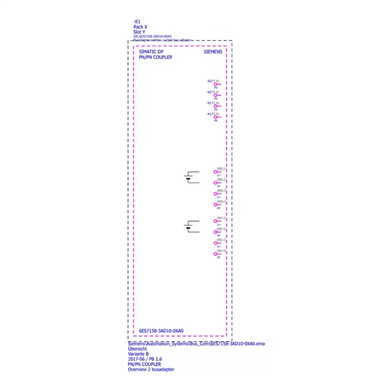SIEMENS SIMATIC PN/PN Coupler 6ES7158-3AD10-0XA0 | PROFINET IO koppler na prepojenie siete