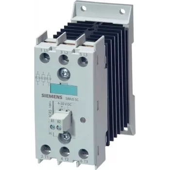 Siemens SIRIUS 3RF2420-1AC45 polovodičové relé, 1-fázové, 20 A, 48-600 V AC, 24 V DC ovládanie, spínanie v nule, skrutkové svorky