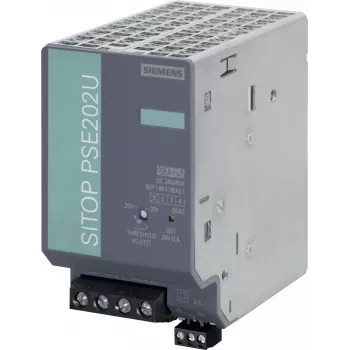 Siemens SITOP PSU8600 vyrovnávací modul 6EP1961-3BA21, 24 V DC, 100 W, 200 ms, kondenzátorový, DIN lišta