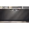 SIEMENS SN57TS00CE iQ700 plne integrovaná umývačka riadu (brúsená nerezová oceľ/čierna, 60 cm, Home Connect)