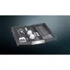 SIEMENS SN57TS00CE iQ700 plne integrovaná umývačka riadu (brúsená nerezová oceľ/čierna, 60 cm, Home Connect)