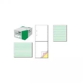 SIGEL 91300 nekonečný papier, A4 3-násobný samoprepisovací, 240 formulárov, 60/53/57 g/m², blanko, šírka 12