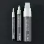 SIGEL Chalk Marker 150 plochý hrot 5-15 mm biela stierateľná 1 ks