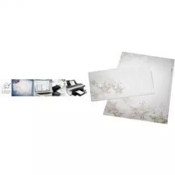 SIGEL DU250 vianočné drevené DL obálky, 90 g/m², samolepiace, 25 ks
