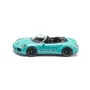 SIKU Porsche 911 Turbo S Cabriolet tyrkysová/čierna die-cast model auta 1:55