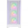 SILENTWARE Flow 110 ARGB biela temperované sklo Mid-Tower skriňa
