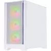 SILENTWARE Flow 110 ARGB biela temperované sklo Mid-Tower skriňa