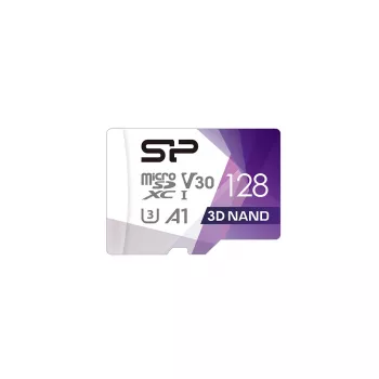 Silicon Power 128GB Superior Pro microSDXC UHS-I U3 V30 A1 pamäťová karta s SD adaptérom
