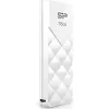 Silicon Power 16GB USB 2.0 flash disk, zasúvací dizajn bez krytky, biely