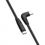 Silicon Power Boost Link Nylon LK50CC kábel USB-C na USB-C 1 m, 60 W, tvar L (SP1M0ASYLK50CC1G)