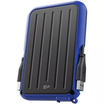 Silicon Power Armor A66 1TB externý pevný disk USB 3.2 Gen 1, robustný, IPX4 odolný proti striekajúcej vode, čierna s červenými akcentmi