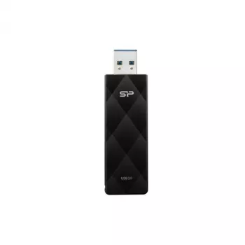 Silicon Power Blaze B20 16GB USB 3.2 Gen 1 flash disk, zasúvateľný konektor, čierny