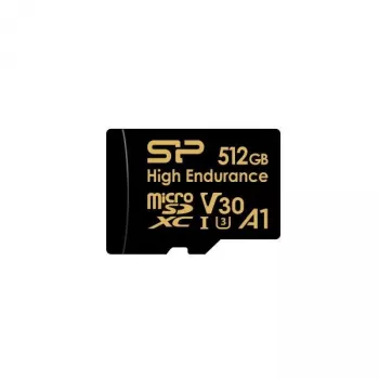 Silicon Power High Endurance microSDXC 64GB pamäťová karta s adaptérom (SP064GBSTXDV3V1HSP)
