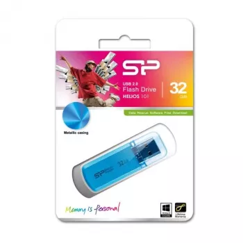 Silicon Power Helios 101 USB kľúč 32GB, modrý (SP032GBUF2101V1B)