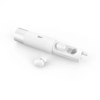 Silicon Power Blast Plug BP81 slúchadlá Bluetooth, vodotesné podľa IPX5, biele (SP5MWASYBP81BT0W)