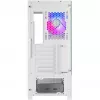 SilverStone Lucid 05 biela 270° panoramatické sklo Mid-Tower skriňa